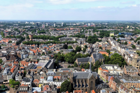View from the Utrecht Dom Tower_Comedy Walks Utrecht