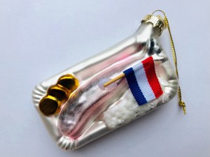 Traditional Dutch Food Christmas tree ornaments: haring